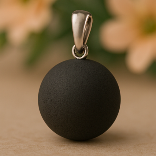 schwarze perle mit seele