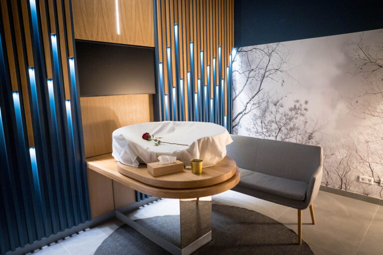 Verabschiedungsraum Haustier